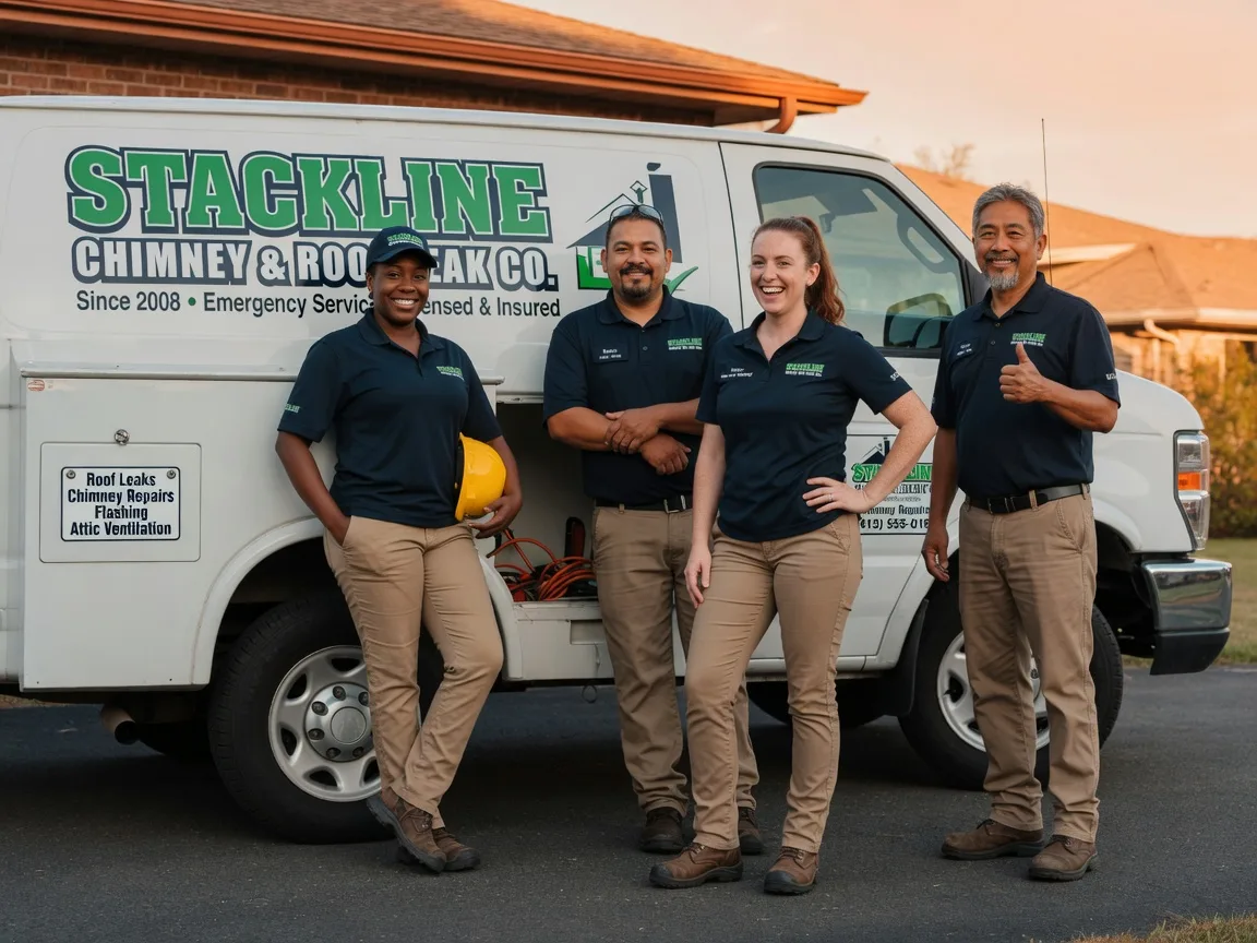 Chimney flashing repair company in East Canton, OH